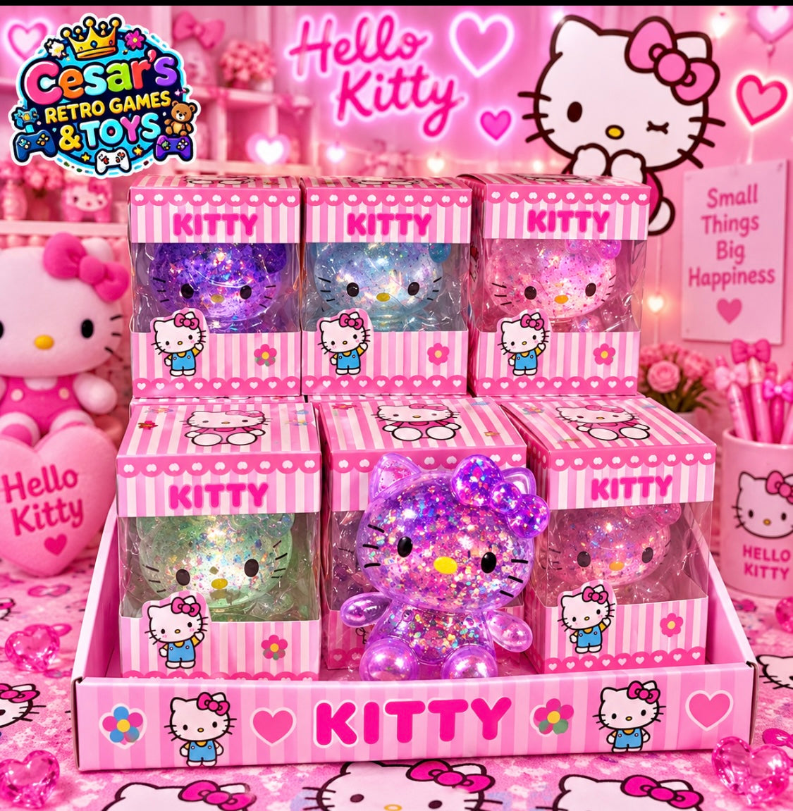 Hello kitty sugar squishy 1PC
