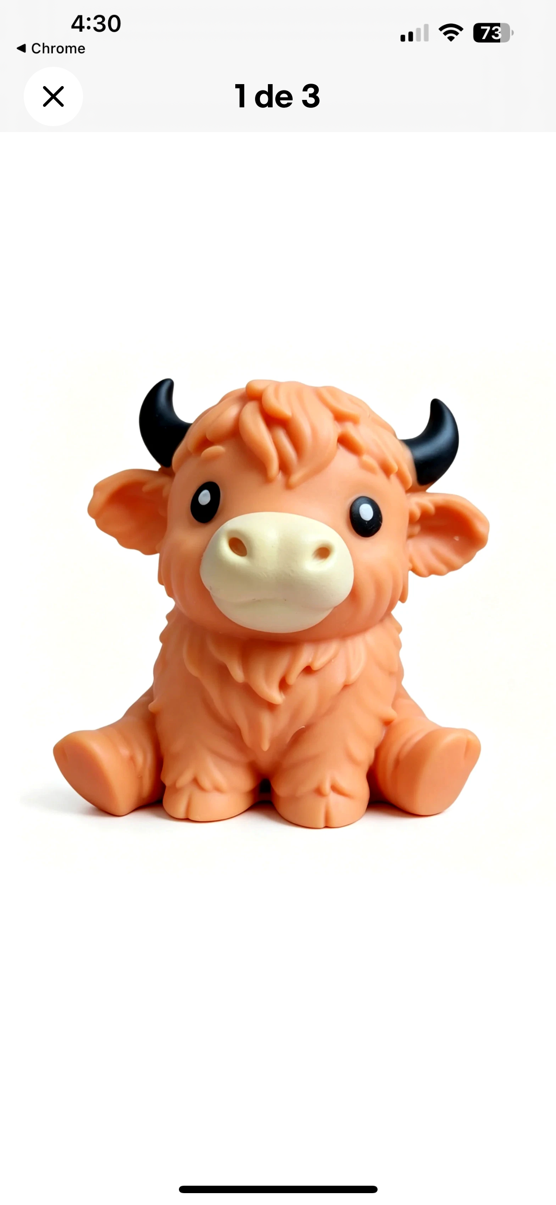 Jumbo Highland Cow Squahy