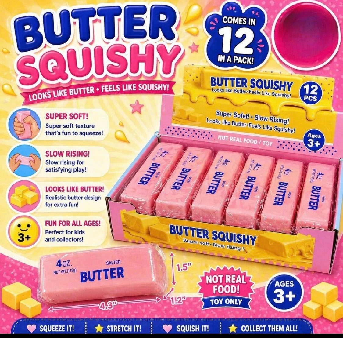 Strawberry ๐ Butter slow rise 1PC