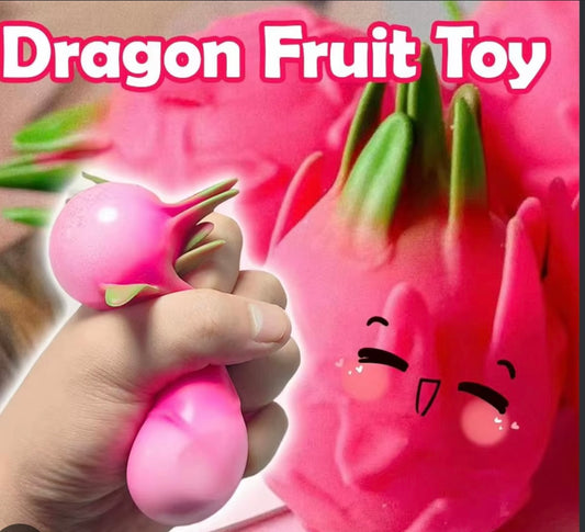 Viral Squishy Dragon Fruit 1PC
