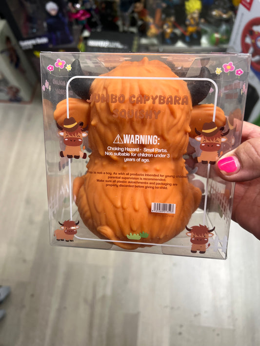 Jumbo Highland Cow Squahy