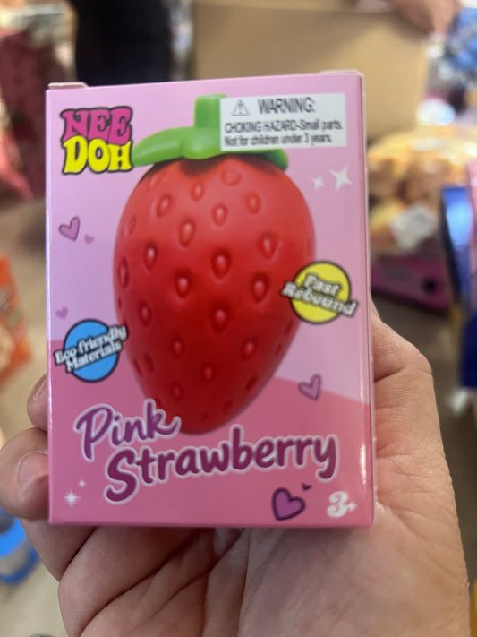 Pink & red strawberry 🍓