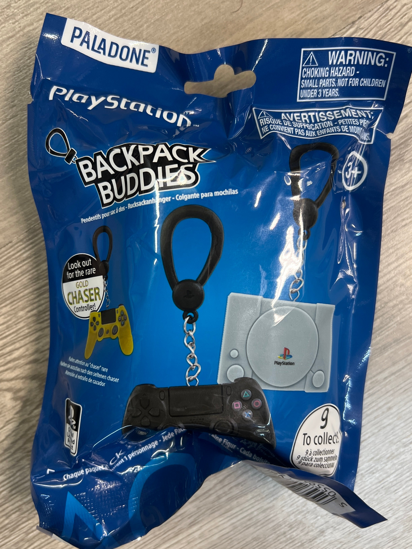 PlayStation Gaming Console Mystery Keychain Clip Backpack hanger 9 to collect - Toy & Collectibles.