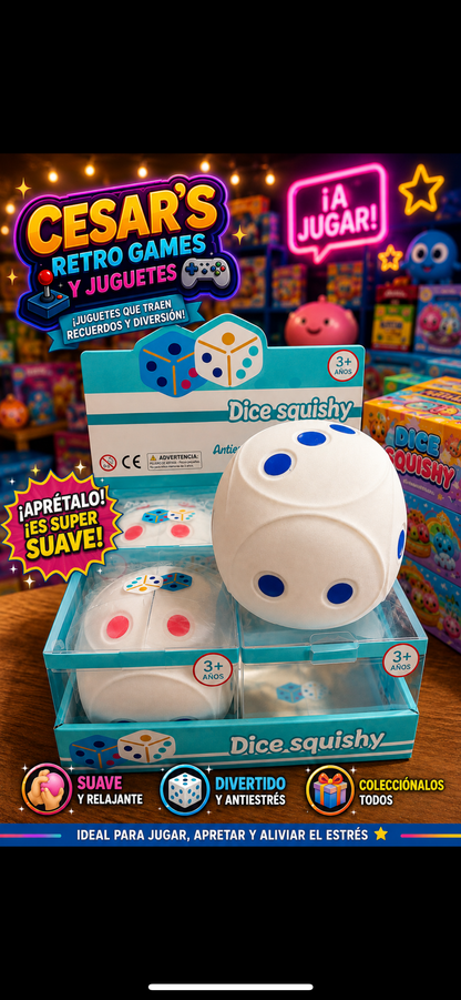Squishy jumbo Dice 🎲