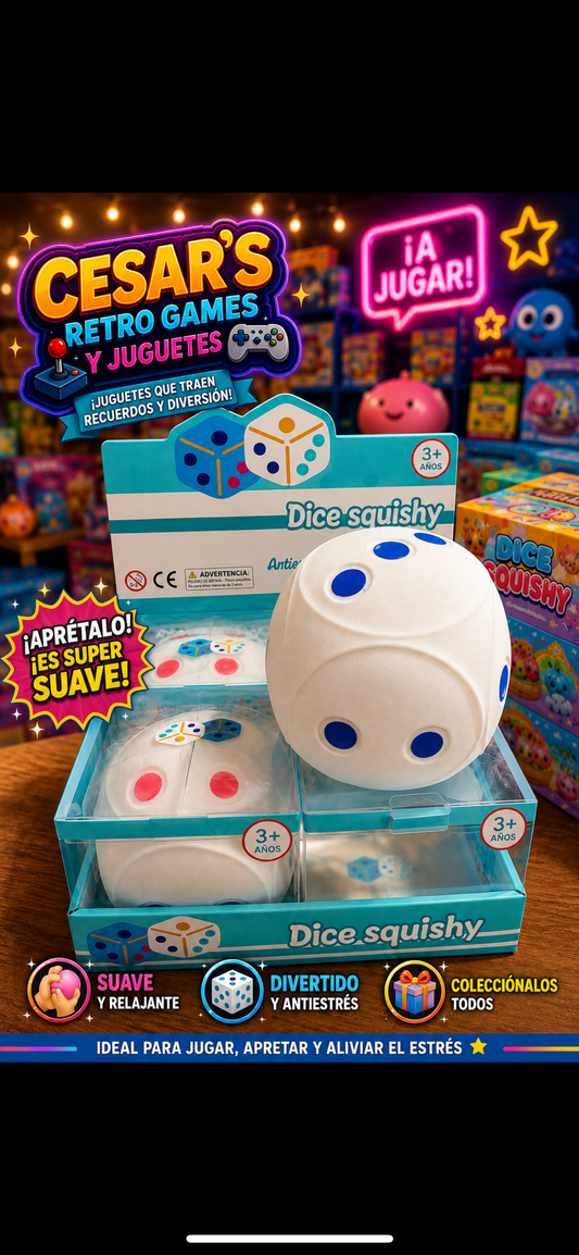 Squishy jumbo Dice 🎲