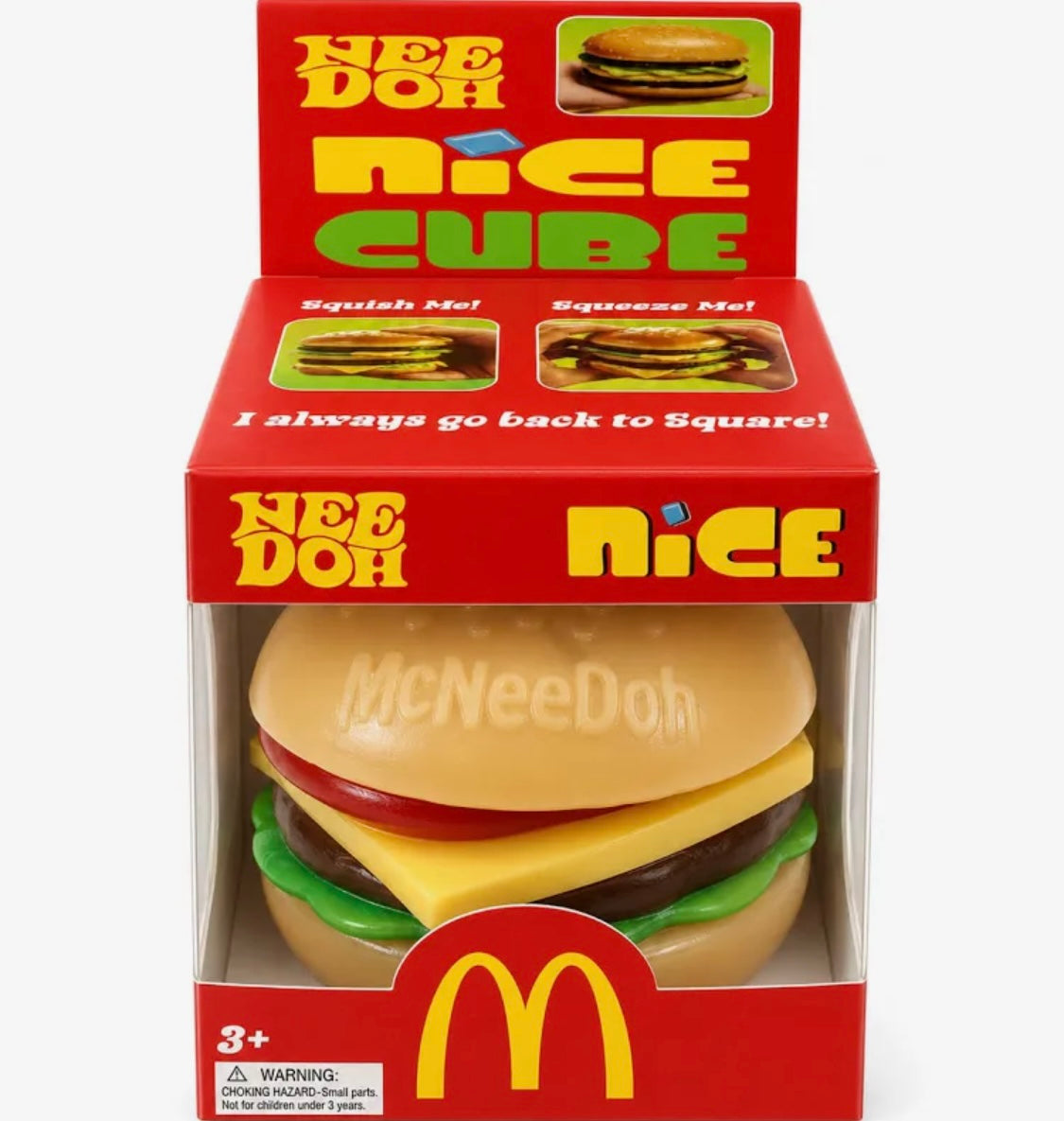NeeDoh McDonald’s Squishy Stress.🍔