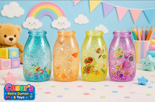 1PC. Bottle squishy Glitter