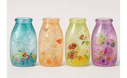 1PC. Bottle squishy Glitter
