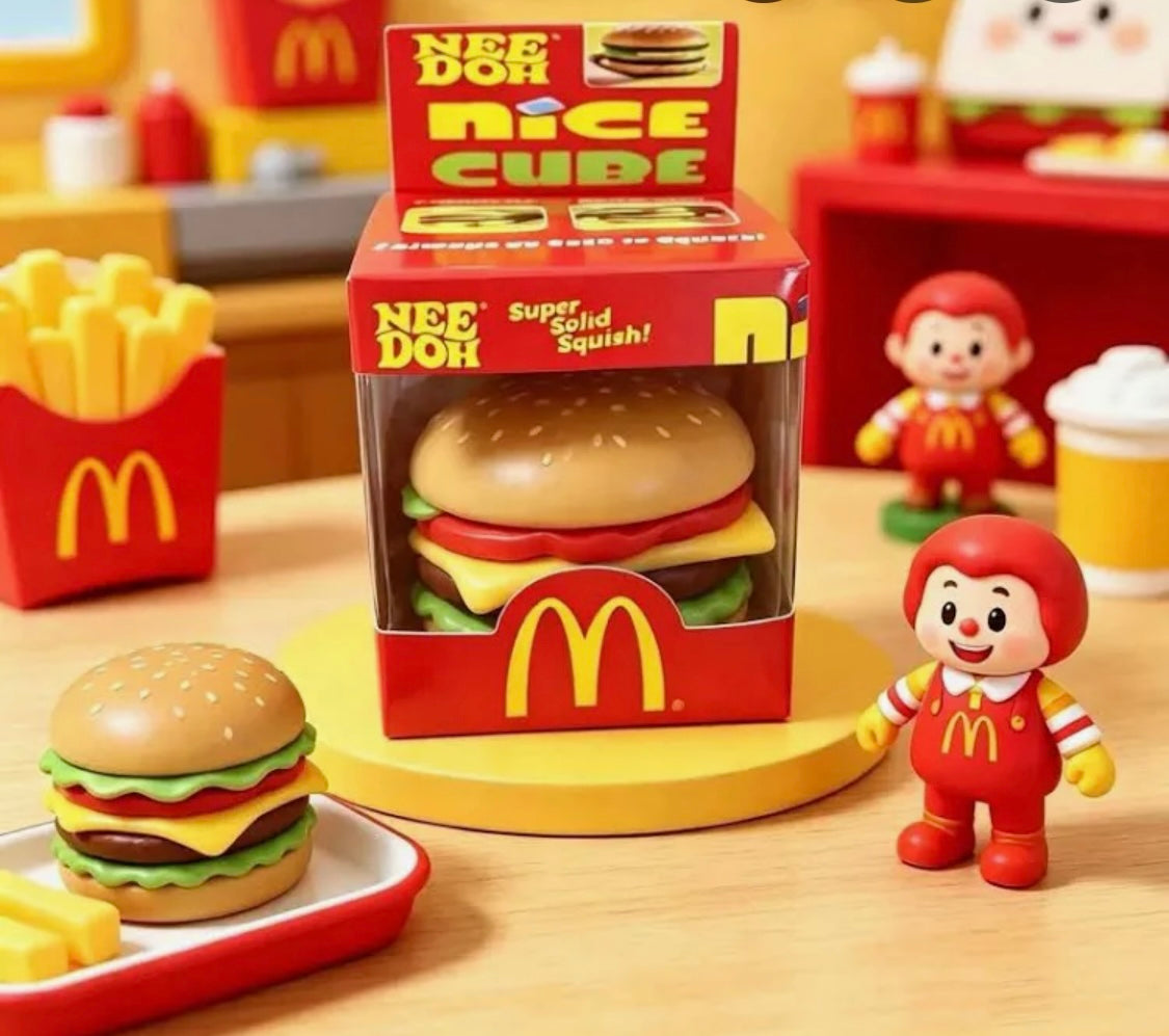 NeeDoh McDonald’s Squishy Stress.🍔