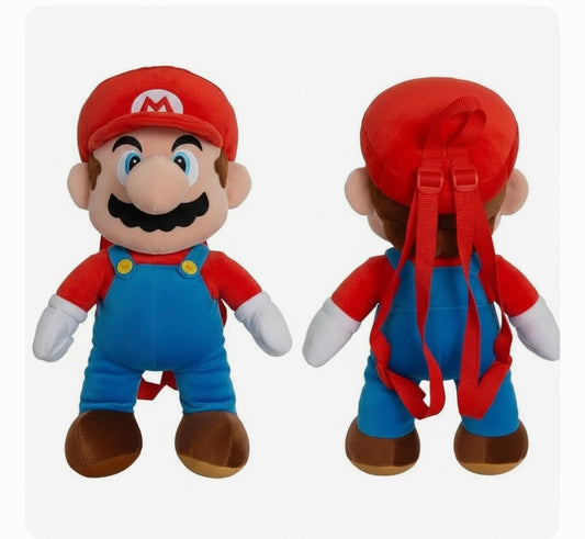 Official  Nintendo Super Mario Bros Plush Backpack.
