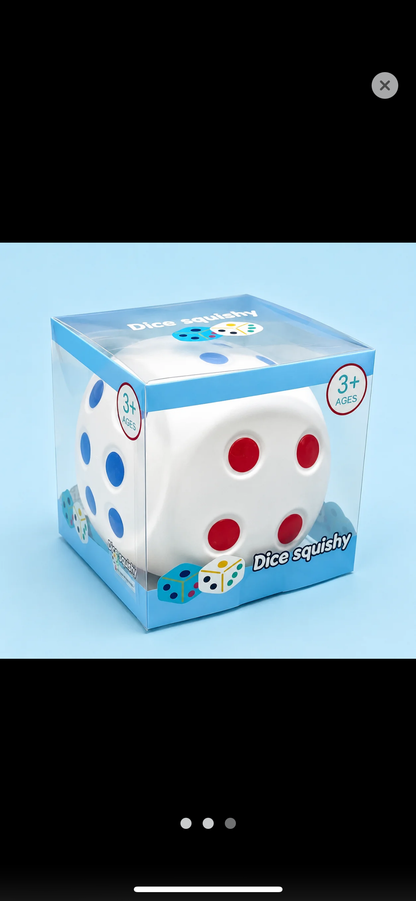 Squishy jumbo Dice 🎲