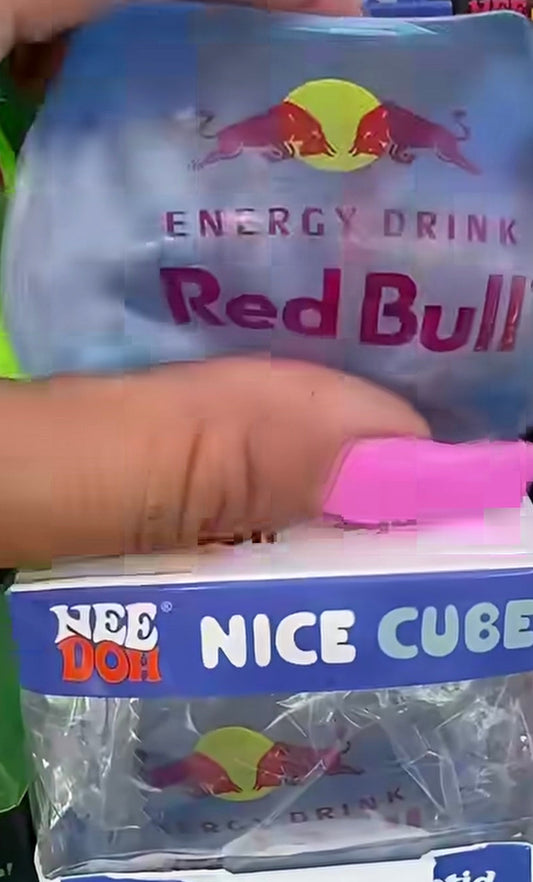 NeeDoh Nice  Cube Redbull