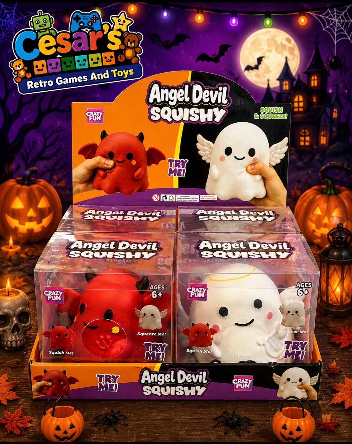 Angel Devil Squishy 1PC