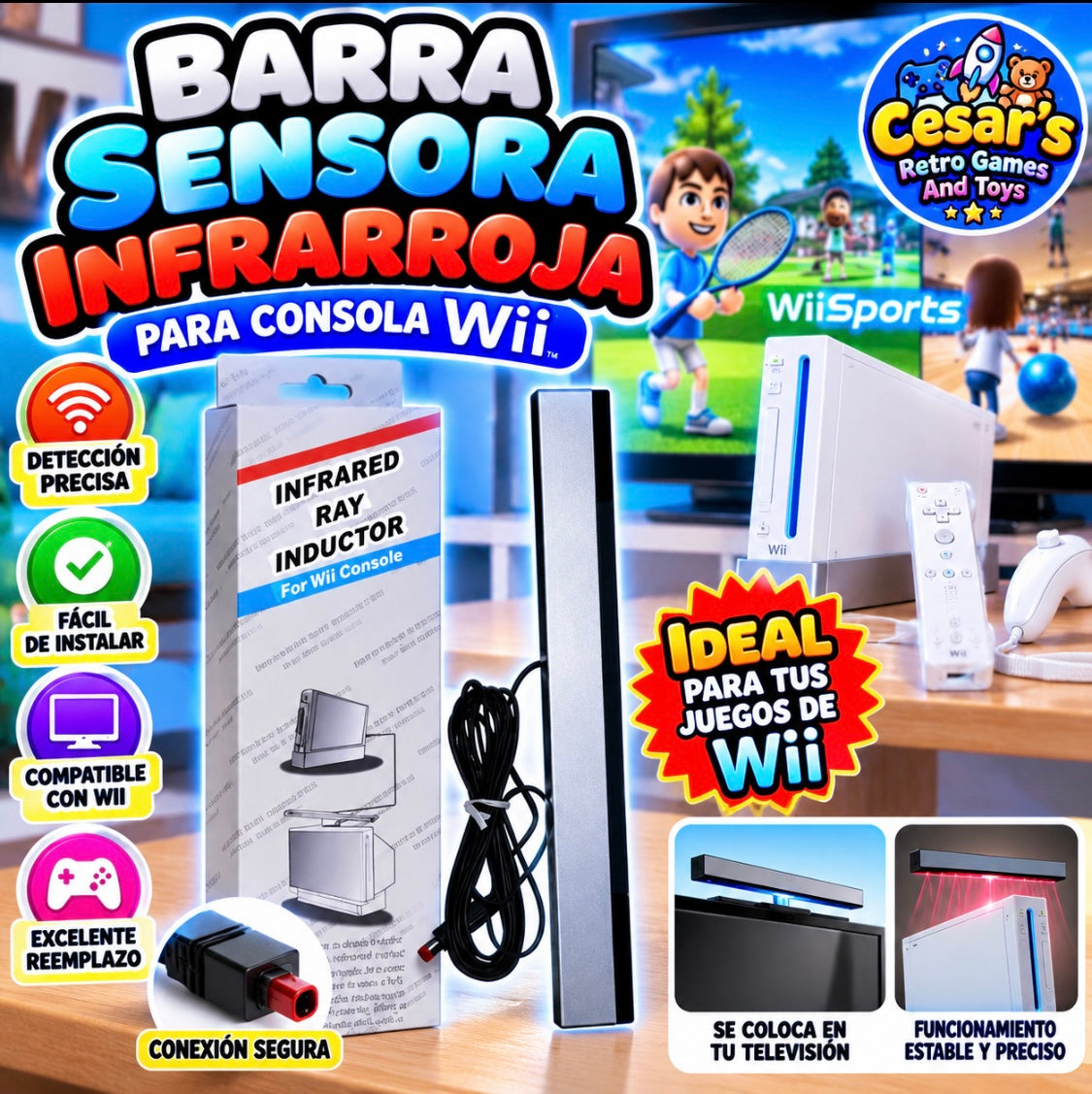 Barra para Wii