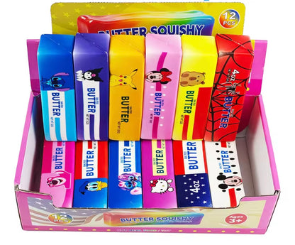 Cartoon Butter Stick Squishy  Toy.