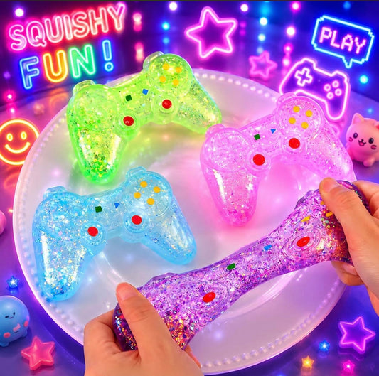 Glitter Game Controller squishy
