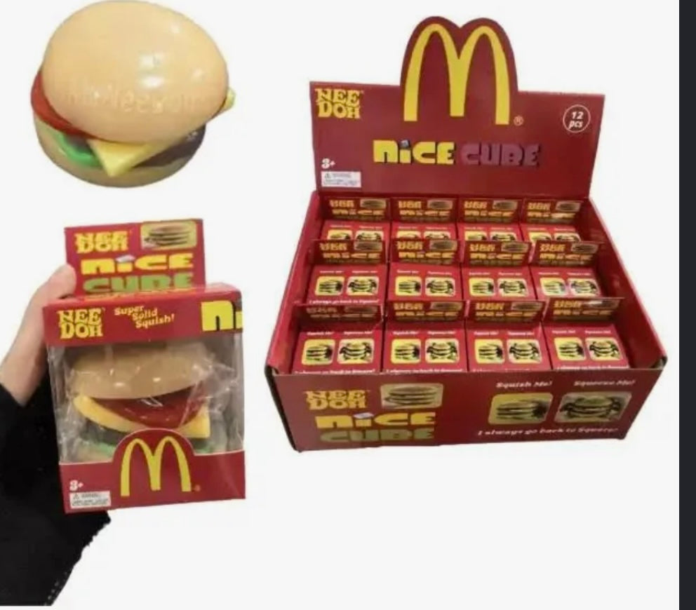 NeeDoh McDonald’s Squishy Stress.🍔