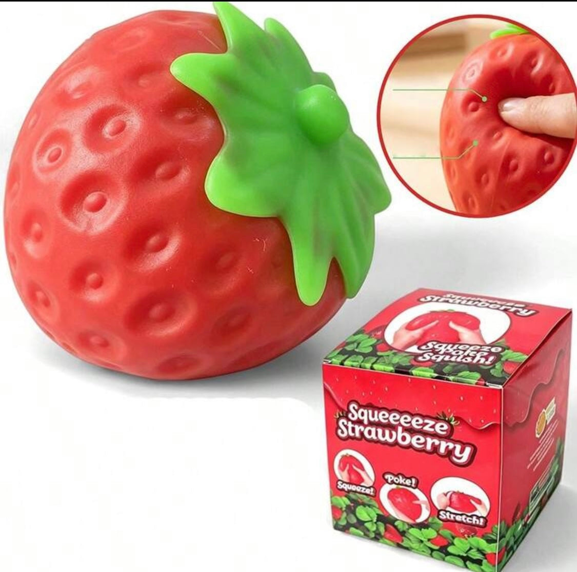 Jumbo squeeze strawberry 🍓 1PC