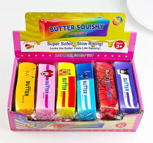 Cartoon Butter Stick Squishy  Toy.