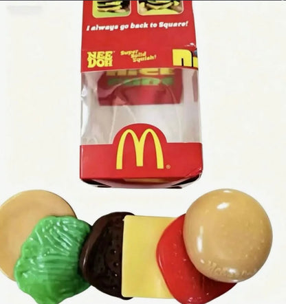 NeeDoh McDonald’s Squishy Stress.🍔