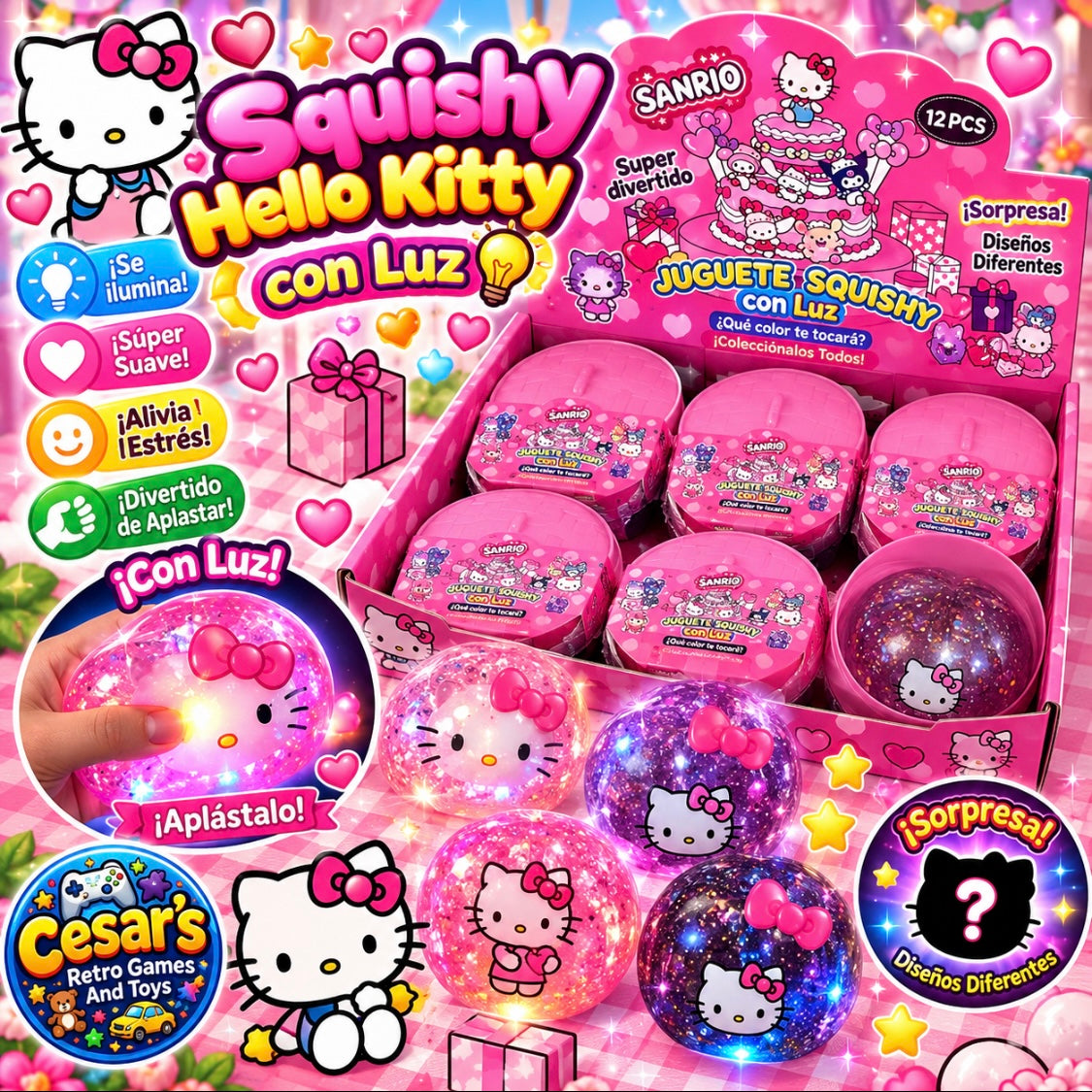 HK  Sanrio Dumplings with lights.