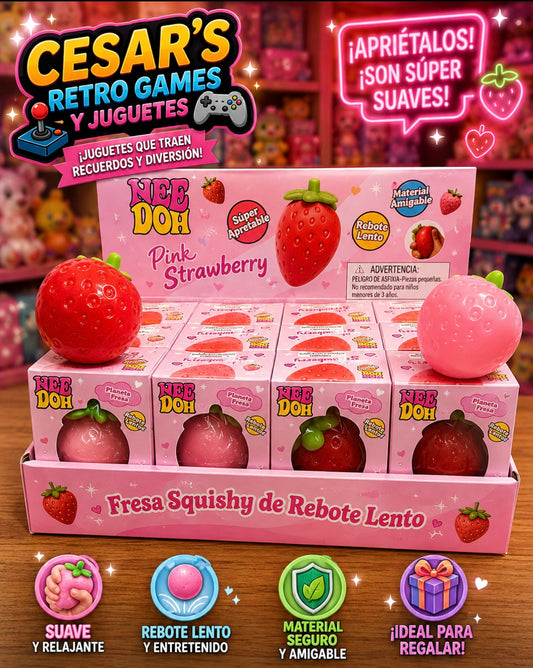 Pink & red strawberry 🍓