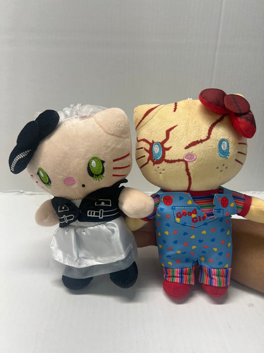 Chucky and Tiffany Hello Kitty plush